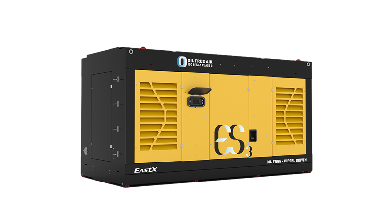 柴油驅(qū)動無油空壓機租賃ES3